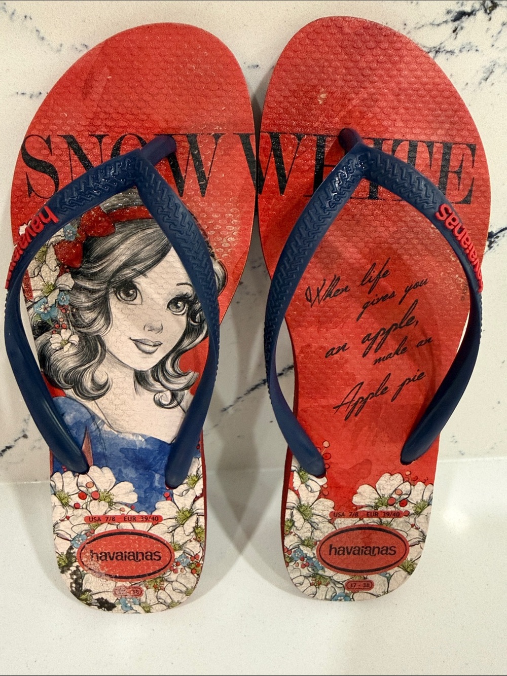 Havaianas Women’s Snow White Flip Flops